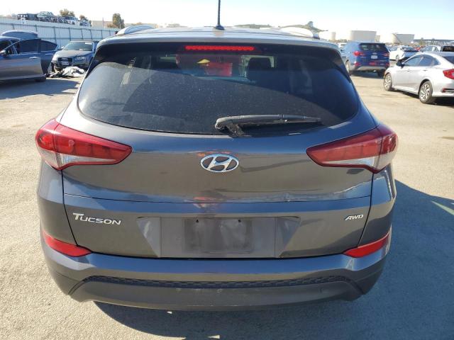 KM8J3CA46GU130314 - 2016 HYUNDAI TUCSON LIMITED GRAY photo 6