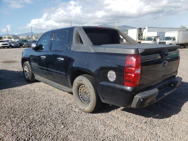 3GNEC12028G258065 - 2008 CHEVROLET AVALANCHE C1500 BLACK photo 2