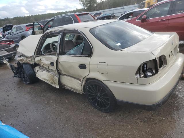 1HGEJ6670YL003972 - 2000 HONDA CIVIC LX TAN photo 2