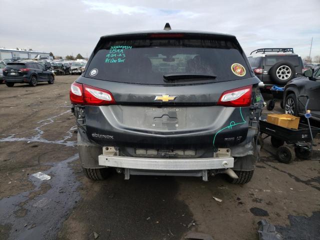 2GNAXUEV3L6225673 - 2020 CHEVROLET EQUINOX LT BLACK photo 6