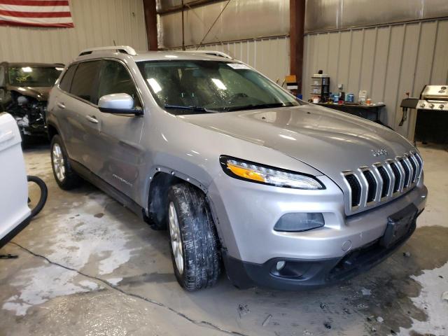 1C4PJLCS5EW101680 - 2014 JEEP CHEROKEE LATITUDE GRAY photo 4