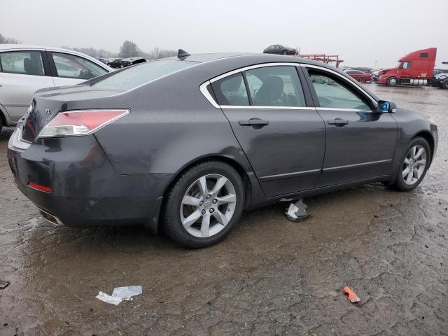 19UUA8F2XCA008581 - 2012 ACURA TL GRAY photo 3