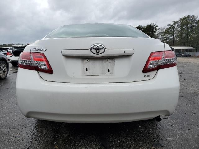 4T4BF3EK2AR065172 - 2010 TOYOTA CAMRY BASE WHITE photo 6