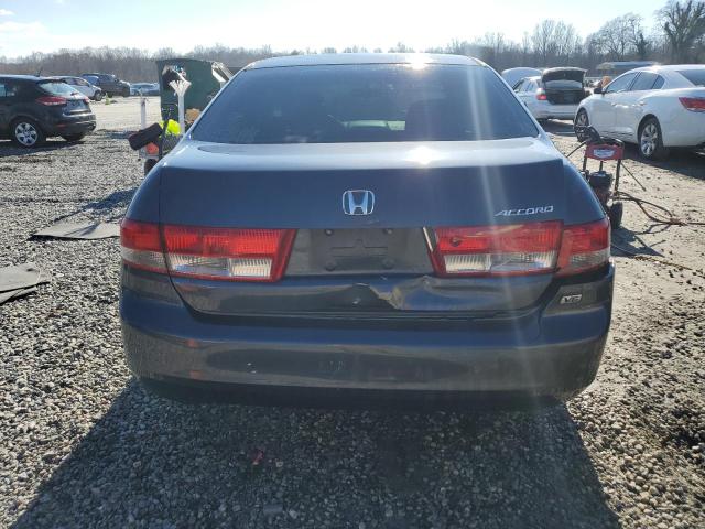 1HGCM66333A072137 - 2003 HONDA ACCORD LX BLACK photo 6