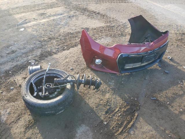 2T1BURHE2FC463497 - 2015 TOYOTA COROLLA L RED photo 12