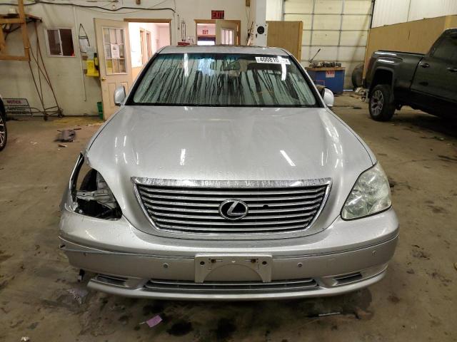 JTHBN36F340161714 - 2004 LEXUS LS 430 SILVER photo 5