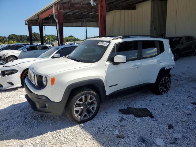 ZACCJBBB6HPF18916 - 2017 JEEP RENEGADE LATITUDE WHITE photo 1