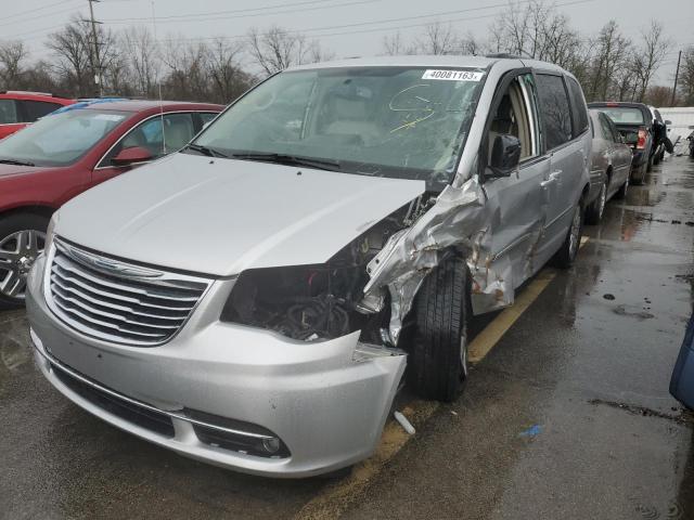 2A4RR8DG0BR714104 - 2011 CHRYSLER TOWN & COU TOURING L SILVER photo 2