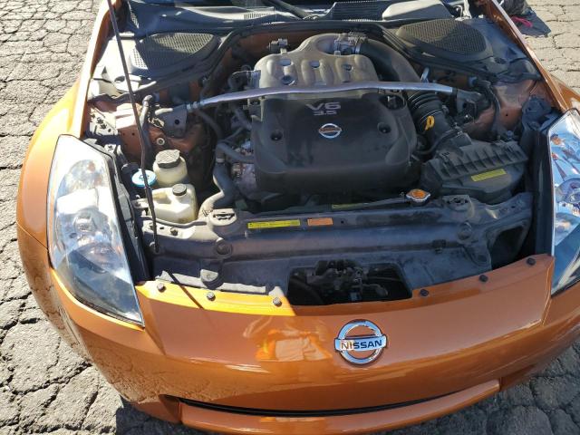 JN1AZ34D94M102021 - 2004 NISSAN 350Z COUPE ORANGE photo 11