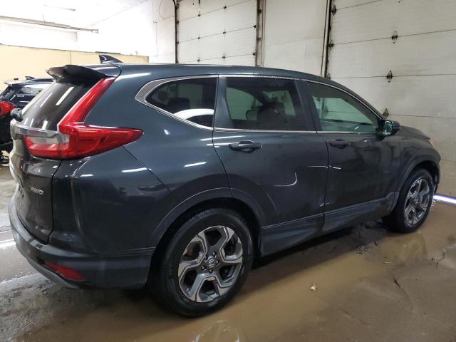 2HKRW2H54JH695864 - 2018 HONDA CR-V EX GRAY photo 3