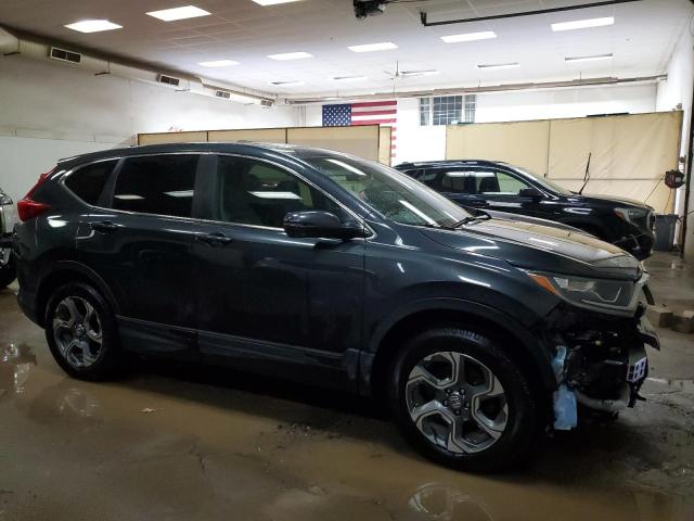 2HKRW2H54JH695864 - 2018 HONDA CR-V EX GRAY photo 4