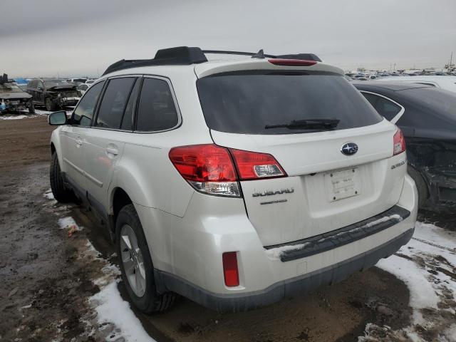 4S4BRCPC4D3207068 - 2013 SUBARU OUTBACK 2.5I LIMITED WHITE photo 2