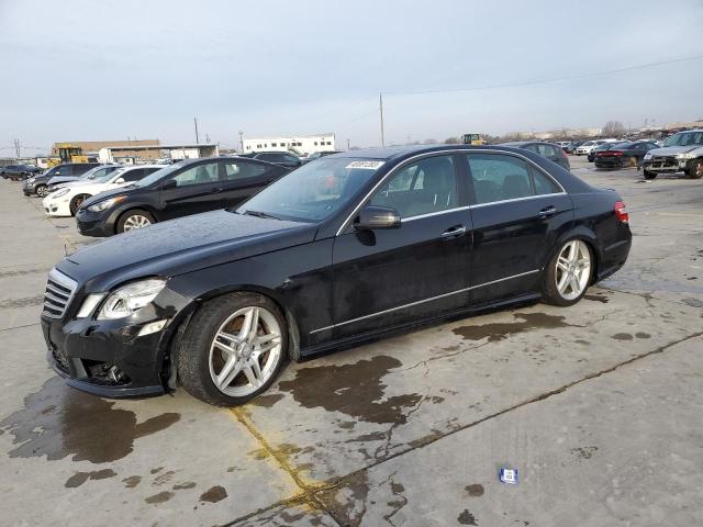 WDDHF7CB5BA407340 - 2011 MERCEDES-BENZ E 550 BLACK photo 1