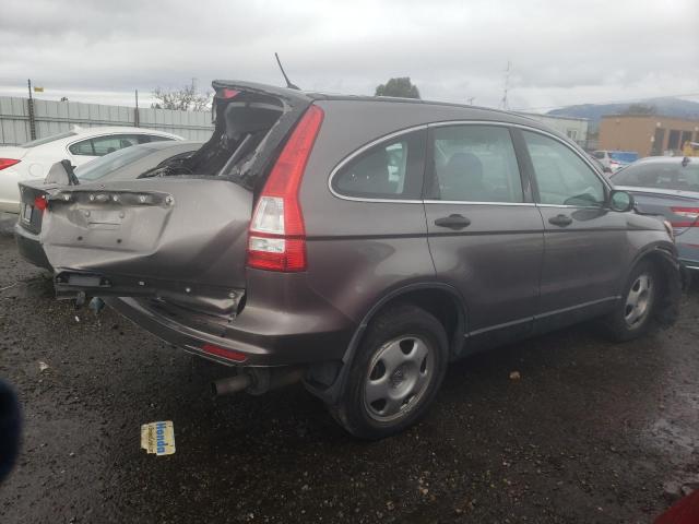 5J6RE3H31AL034046 - 2010 HONDA CR-V LX BROWN photo 3