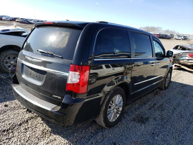 2C4RC1GG4DR712143 - 2013 CHRYSLER TOWN & COU LIMITED BLACK photo 3