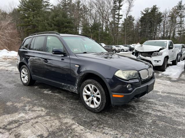 WBXPC93429WJ25751 - 2009 BMW X3 XDRIVE30I BLUE photo 1