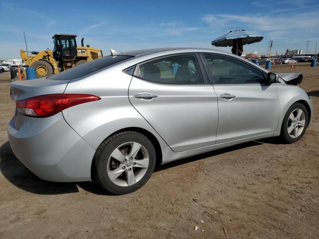 5NPDH4AE4DH357427 - 2013 HYUNDAI ELANTRA GLS SILVER photo 3