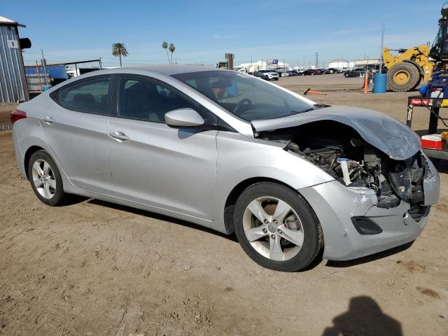 5NPDH4AE4DH357427 - 2013 HYUNDAI ELANTRA GLS SILVER photo 4