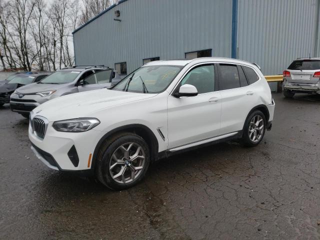 5UX53DP0XN9K64712 - 2022 BMW X3 XDRIVE30I WHITE photo 1