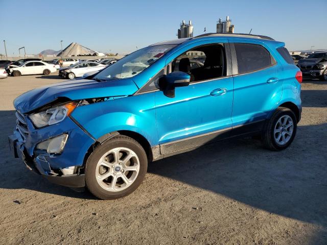 MAJ3P1TE8JC174278 - 2018 FORD ECOSPORT SE BLUE photo 1
