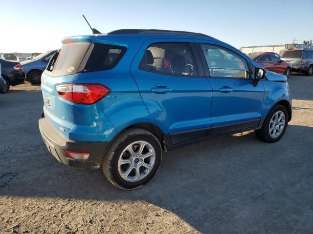 MAJ3P1TE8JC174278 - 2018 FORD ECOSPORT SE BLUE photo 3