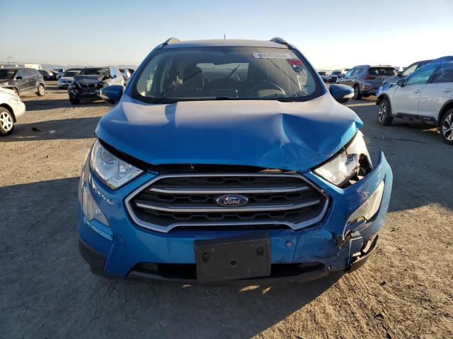 MAJ3P1TE8JC174278 - 2018 FORD ECOSPORT SE BLUE photo 5