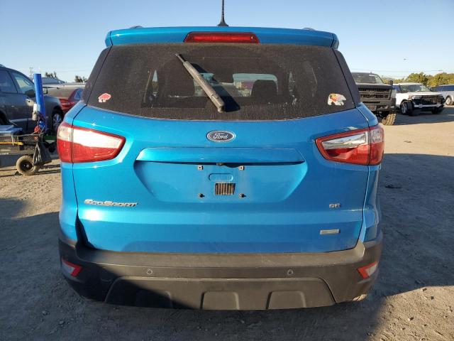 MAJ3P1TE8JC174278 - 2018 FORD ECOSPORT SE BLUE photo 6