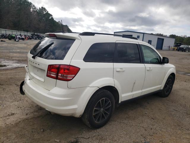 3C4PDCAB4JT384244 - 2018 DODGE JOURNEY SE WHITE photo 3