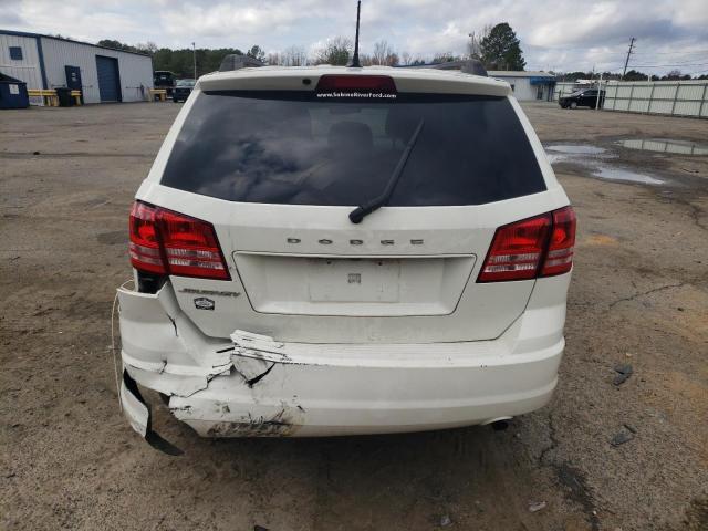 3C4PDCAB4JT384244 - 2018 DODGE JOURNEY SE WHITE photo 6