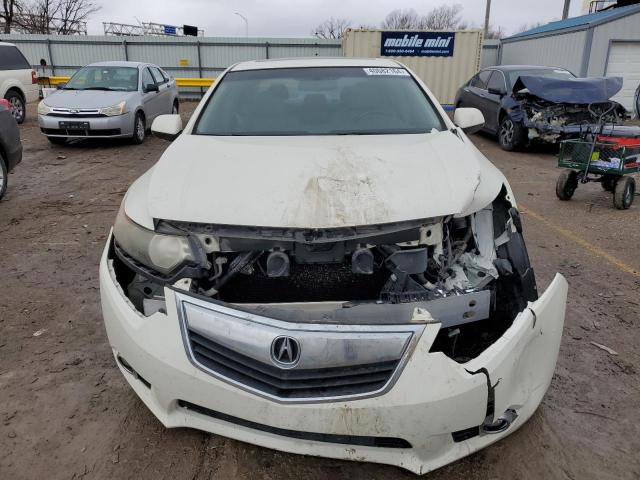 JH4CU2F64BC002732 - 2011 ACURA TSX WHITE photo 5