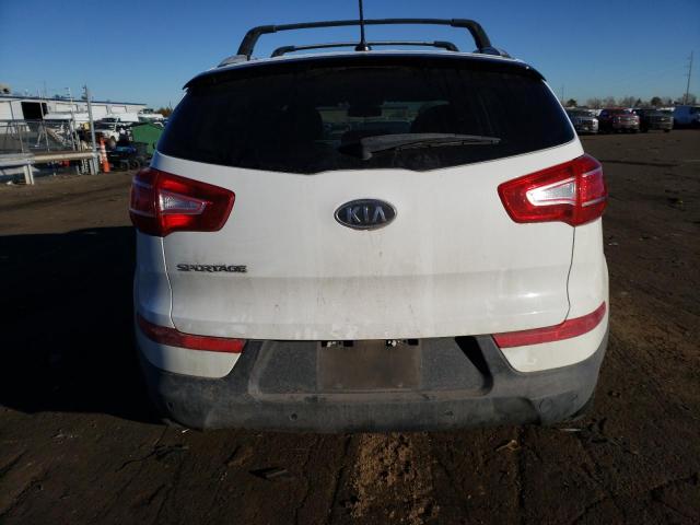 KNDPB3A25C7330612 - 2012 KIA SPORTAGE BASE WHITE photo 6