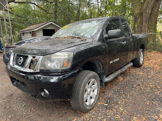 1N6AA06CX9N319504 - 2009 NISSAN TITAN XE BLACK photo 2