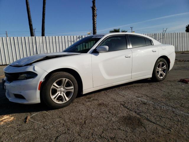 2C3CDXBG3KH644275 - 2019 DODGE CHARGER SXT WHITE photo 1