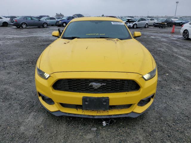 1FA6P8AM4F5353137 - 2015 FORD MUSTANG YELLOW photo 5