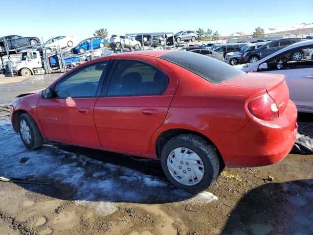 1B3ES46C71D268936 - 2001 DODGE NEON SE/ES SE RED photo 2