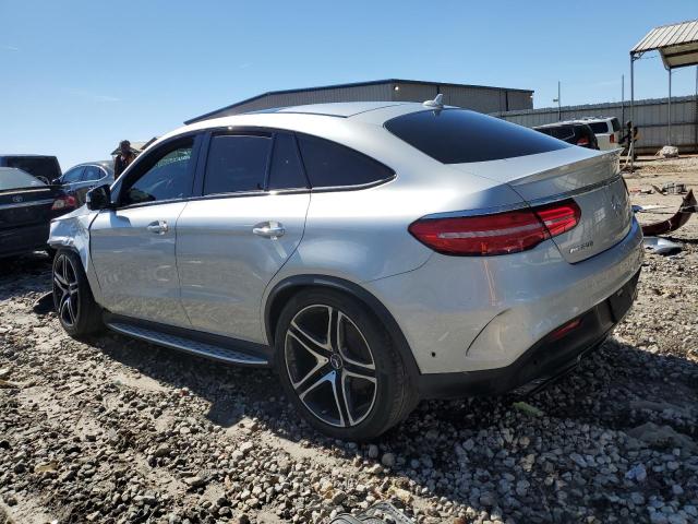 4JGED6EB0KA151081 - 2019 MERCEDES-BENZ GLE COUPE 43 AMG SILVER photo 2