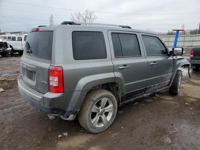 1C4NJRCB3ED562060 - 2014 JEEP PATRIOT LIMITED GRAY photo 3