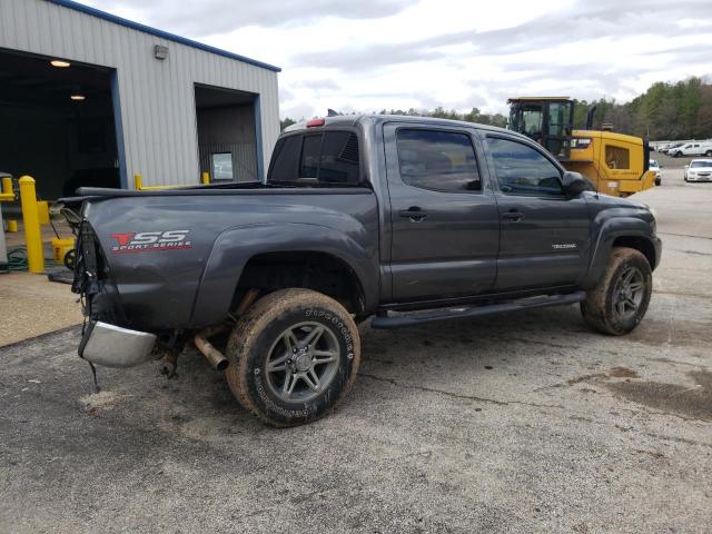 3TMJU4GN5EM163846 - 2014 TOYOTA TACOMA DOUBLE CAB PRERUNNER GRAY photo 3