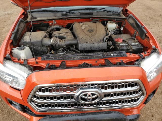 5TFSZ5AN5GX009185 - 2016 TOYOTA TACOMA ACCESS CAB Қызғылт сары фото 11