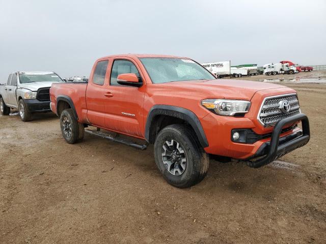 5TFSZ5AN5GX009185 - 2016 TOYOTA TACOMA ACCESS CAB Қызғылт сары фото 4