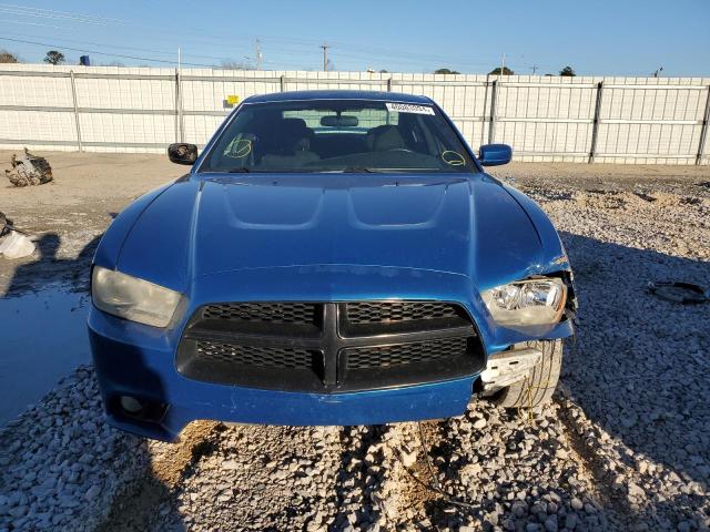 2C3CDXAT6CH305106 - 2012 DODGE CHARGER POLICE BLUE photo 5