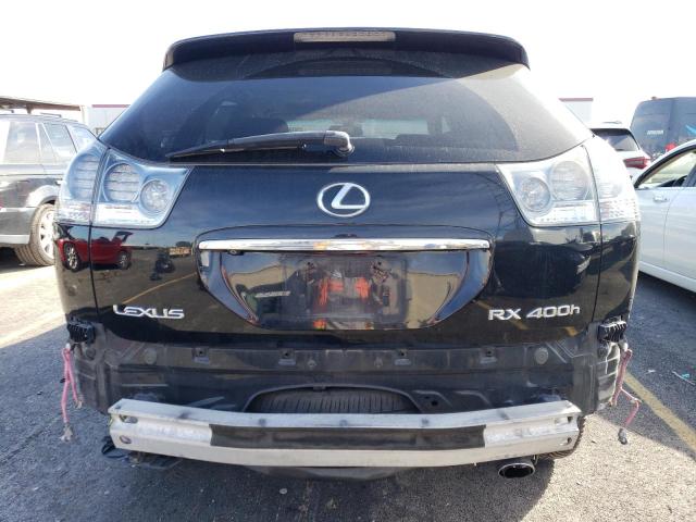 JTJHW31U660004323 - 2006 LEXUS RX 400 BLACK photo 6