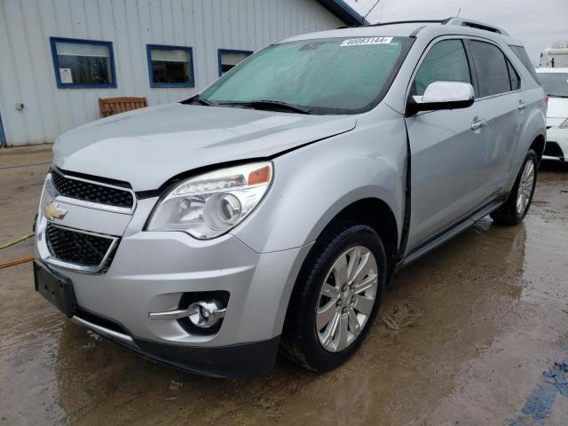 2CNFLGEY6A6390230 - 2010 CHEVROLET EQUINOX LTZ SILVER photo 1