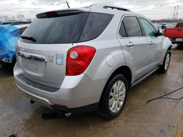 2CNFLGEY6A6390230 - 2010 CHEVROLET EQUINOX LTZ SILVER photo 3