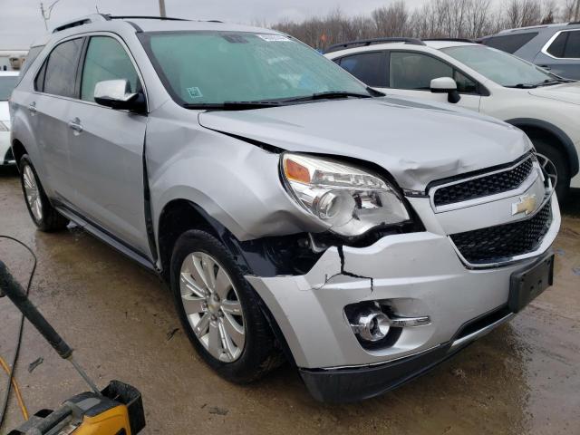 2CNFLGEY6A6390230 - 2010 CHEVROLET EQUINOX LTZ SILVER photo 4