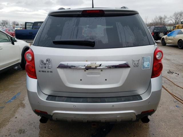 2CNFLGEY6A6390230 - 2010 CHEVROLET EQUINOX LTZ SILVER photo 6