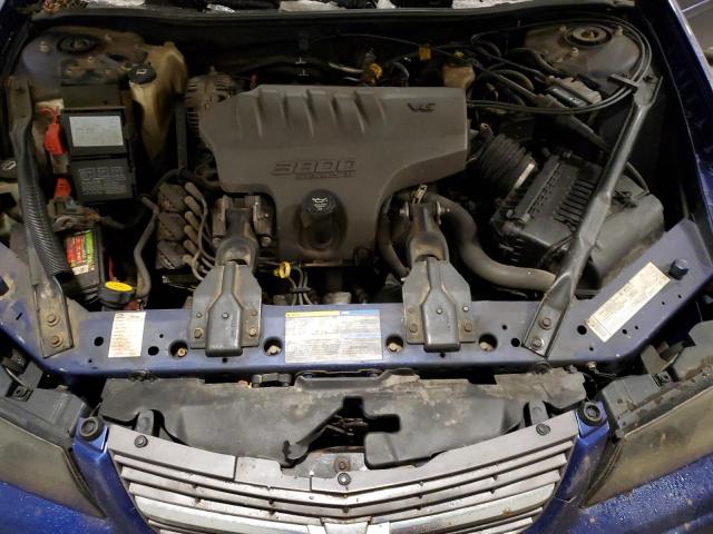 2G1WH55K859206490 - 2005 CHEVROLET IMPALA LS BLUE photo 11