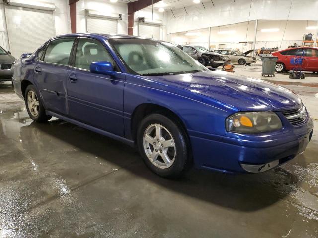 2G1WH55K859206490 - 2005 CHEVROLET IMPALA LS BLUE photo 4