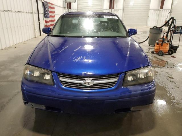 2G1WH55K859206490 - 2005 CHEVROLET IMPALA LS BLUE photo 5