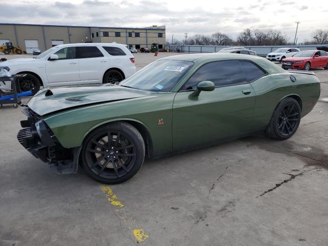 2C3CDZFJ3LH104329 - 2020 DODGE CHALLENGER R/T SCAT PACK GREEN photo 1